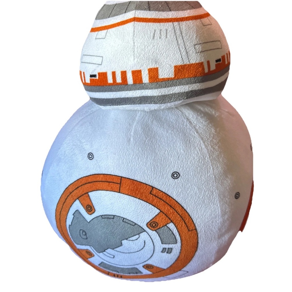 Star Wars BB-8 Plush Pillow - White, Orange, Gray